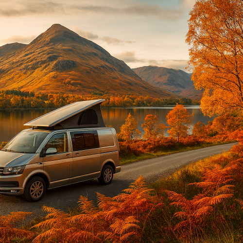 campervan parked