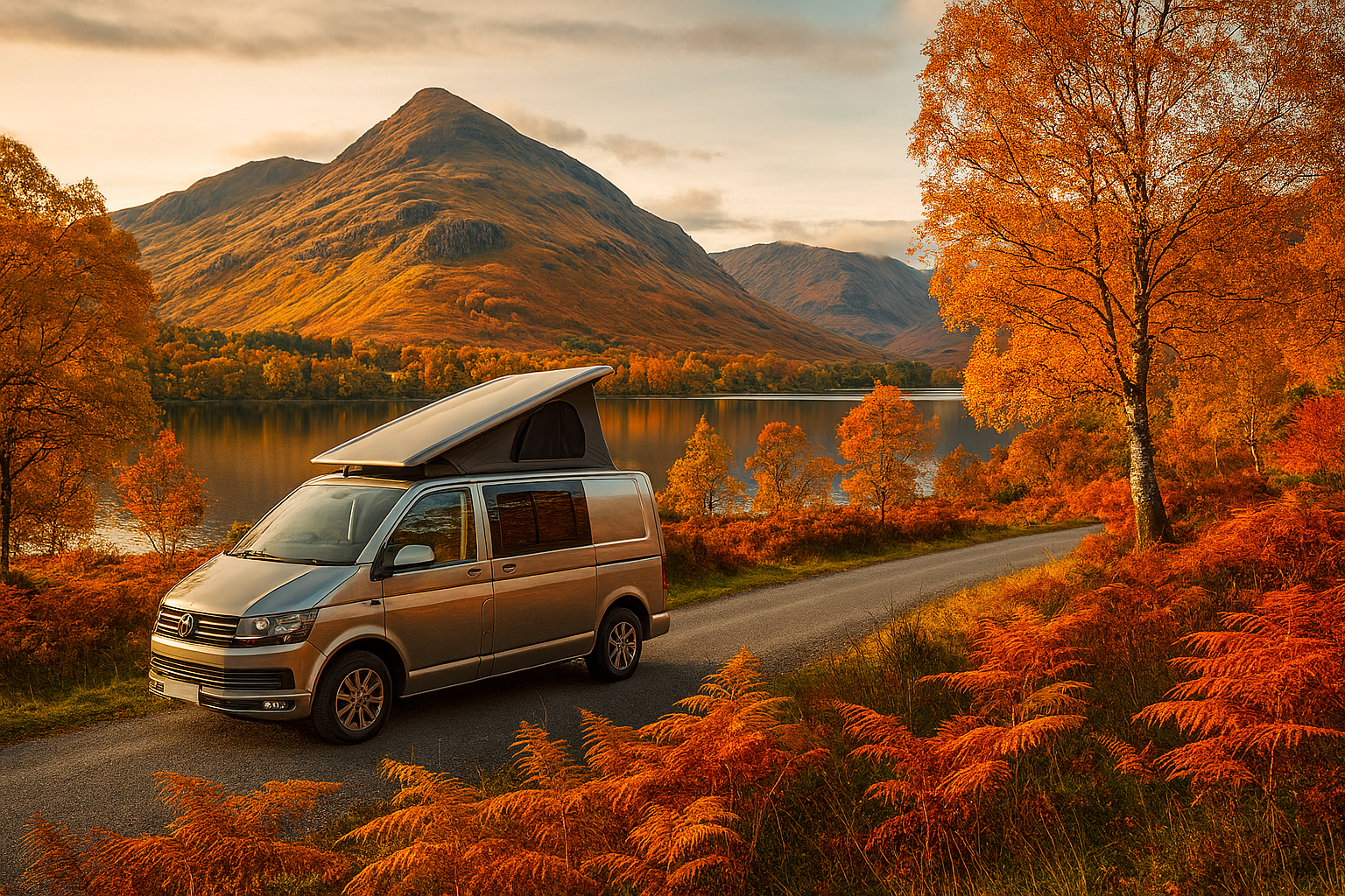campervan parked
